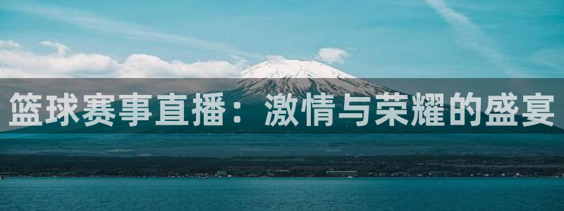  意昂2体育官方网站：篮球赛事直播：激情与荣耀的盛宴